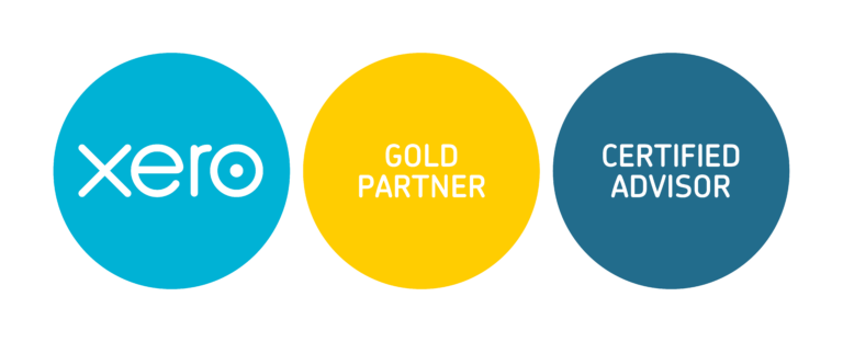 Xero Gold Partner and Certified Advisor logo